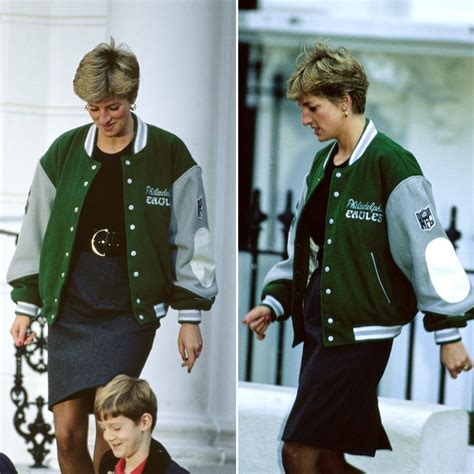 princess diana eagles jacket replica|kylie kelce princess diana jacket.